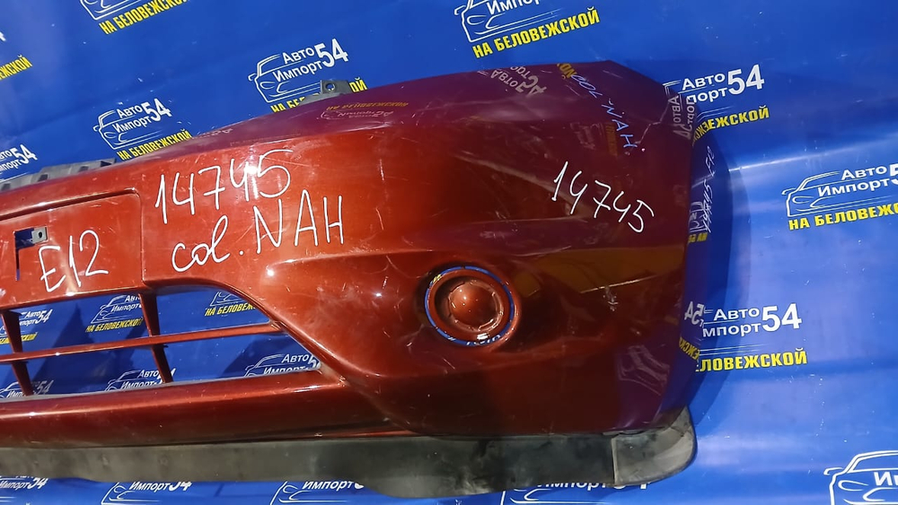 Бампер передний NISSAN NOTE 2012-2016