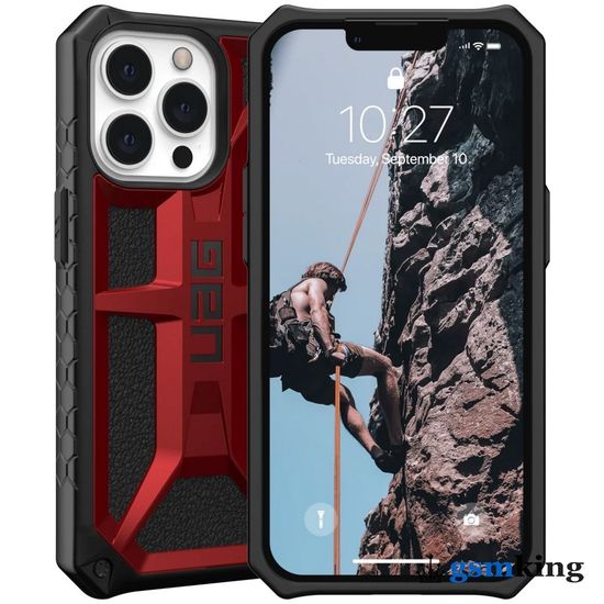 UAG Monarch Series Case for Apple iPhone 13 Pro Crimson (Красный)113151119494