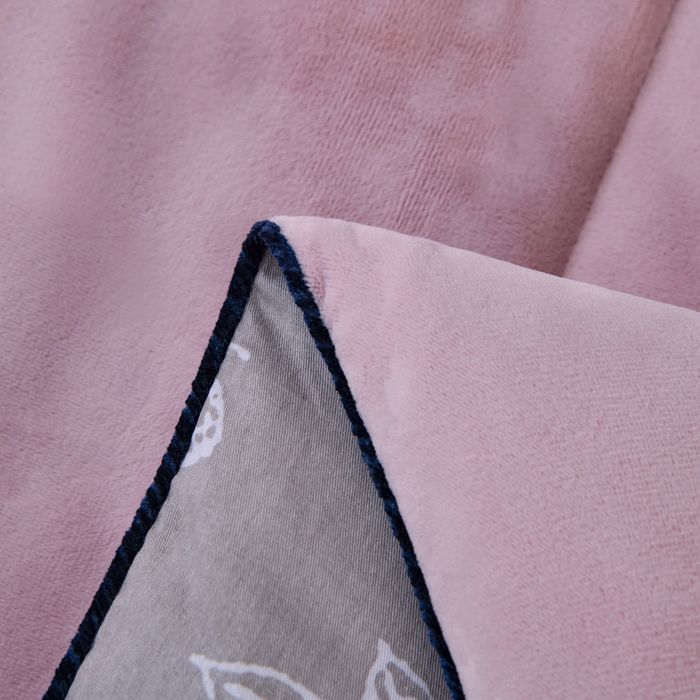 Комплект постельного белья с одеялом Сатин Велюрия Люкс «Серебристая прохлада»