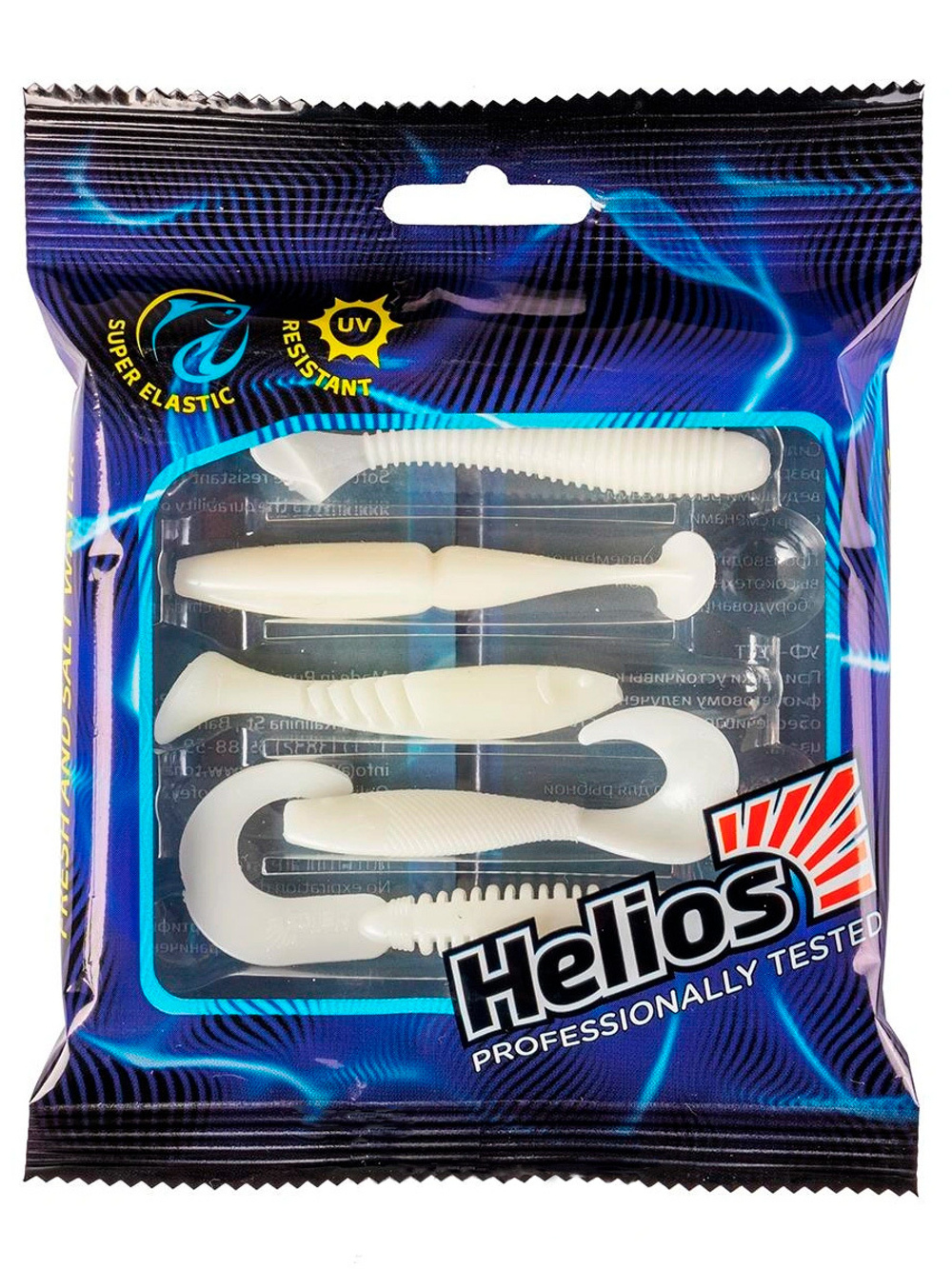 Набор приманок Helios Ночная рыбалка 5шт/упак SET#1 (HS-PNF-SET1)