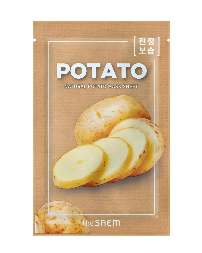 Тканевая маска с экстрактом картофеля THE SAEM Natural Potato Mask Sheet