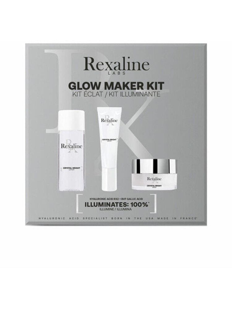 Женский косметический набор Rexaline Crystal Bright Glow 3 Предметы