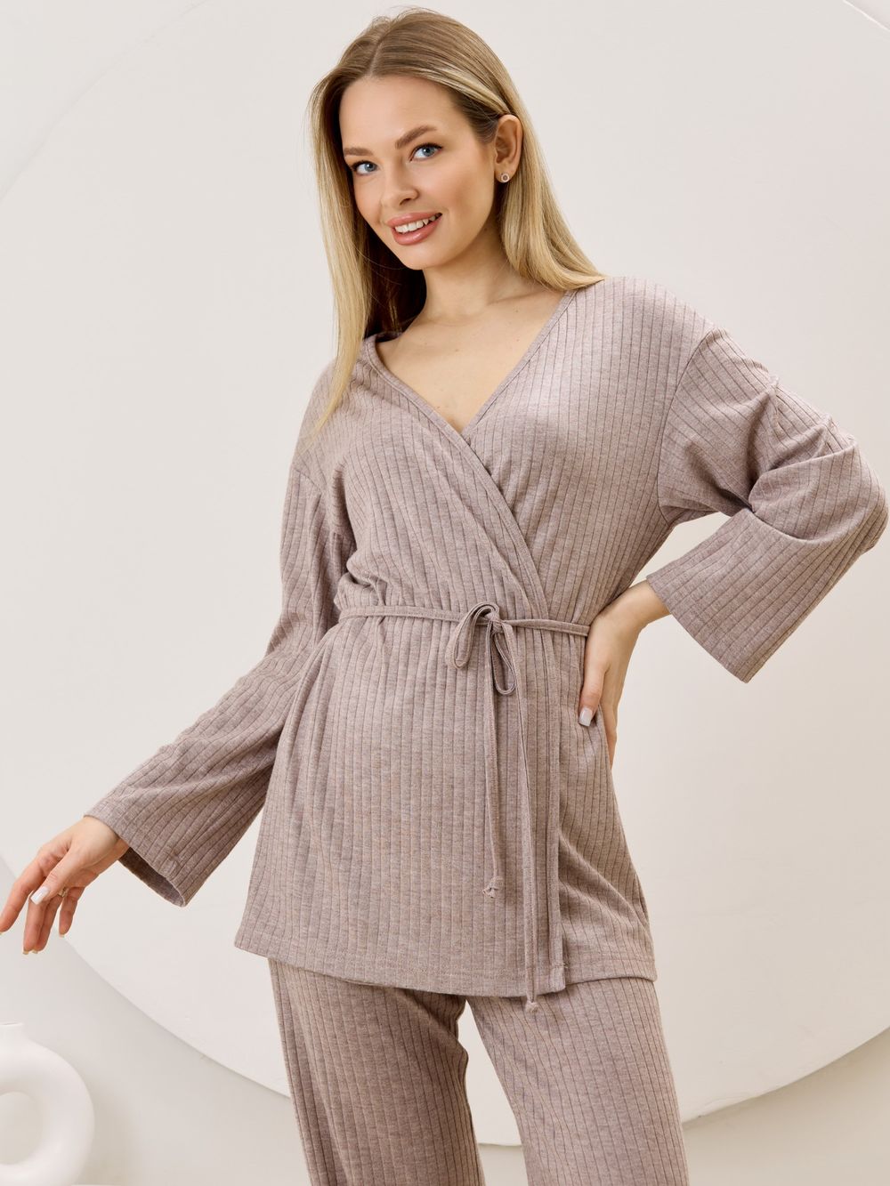 Кардиган-кимоно Эвила-1 Виотекс КАПУЧИНО