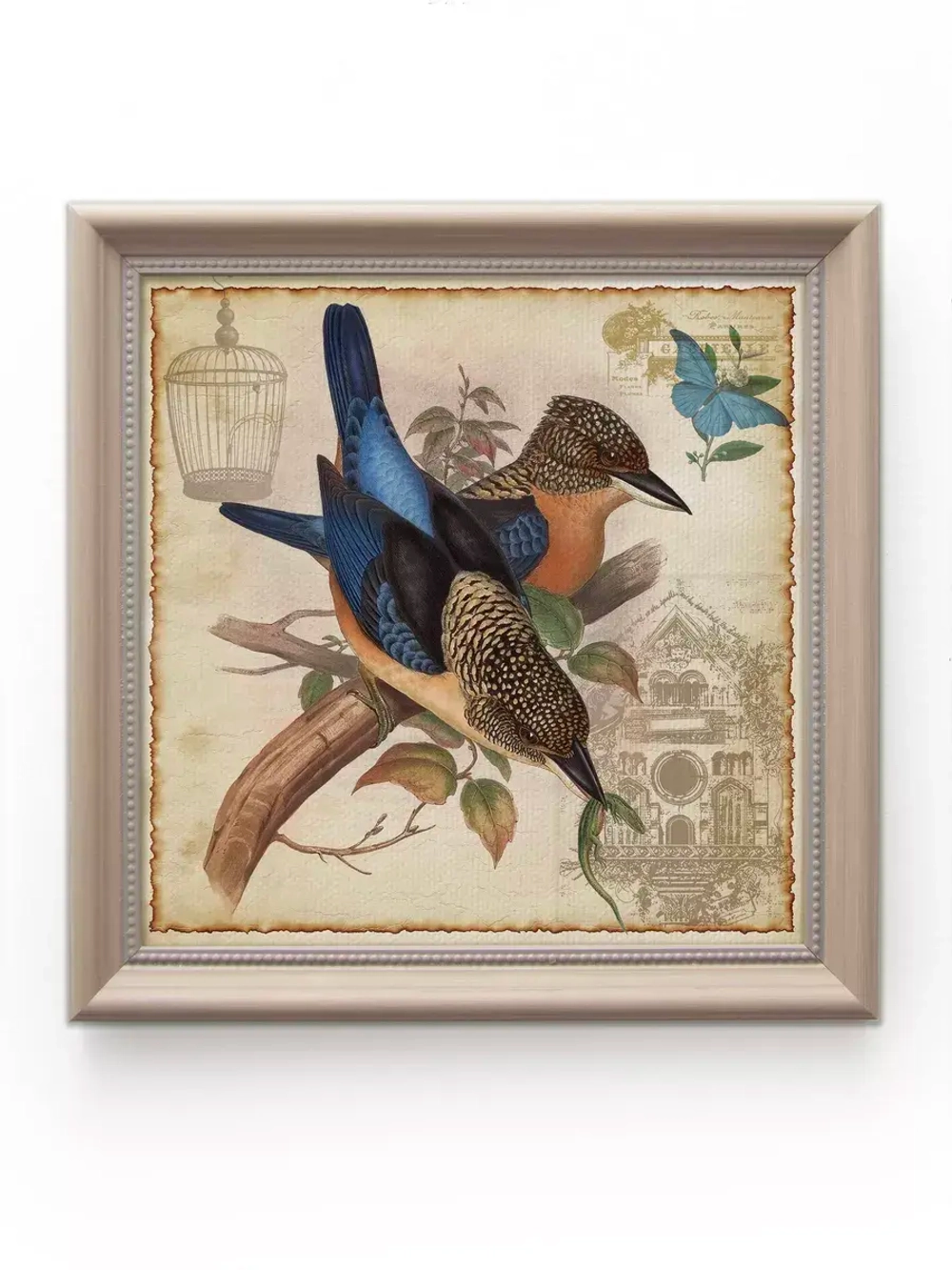 Картина на стену интерьерная на холсте 23х23см