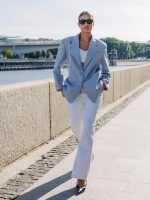 Жакет BLUE DROPS, голубой