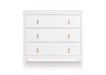 Комод Wood 3 ящика (белый)