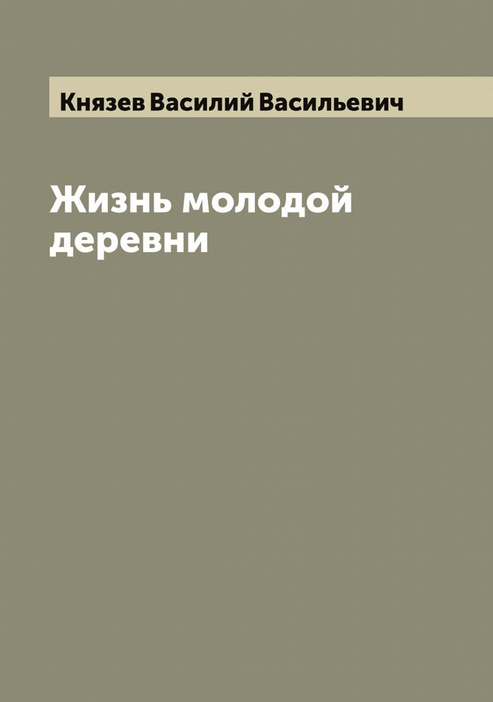 Жизнь молодой деревни | Князев Василий Васильевич