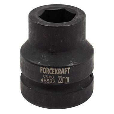 Головка ударная 1'', 22мм (6гр.) FORCEKRAFT FK-48522