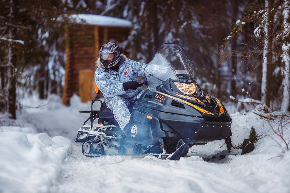 Снегоход РУССКАЯ МЕХАНИКА Тайга Patrul 550 SWT