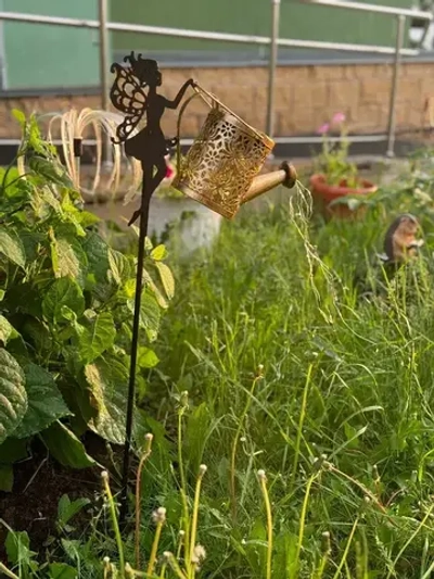 Светильник на солнечной батарее "Лейка с феей" Live home