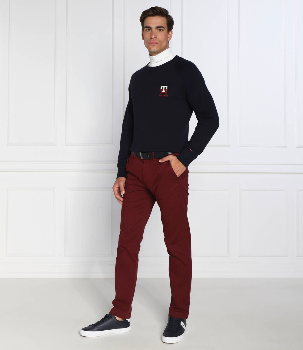свитер Tommy Hilfiger - графитовый(MW0MW27938)