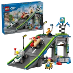 Конструктор LEGO City 60460 Никаких ограничений: Трасса для гоночных автомобилей с рампой