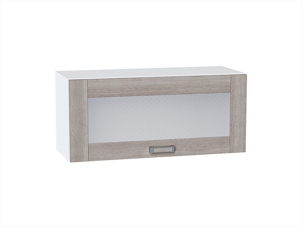 Шкаф верхний горизонтальный остекленный Лофт