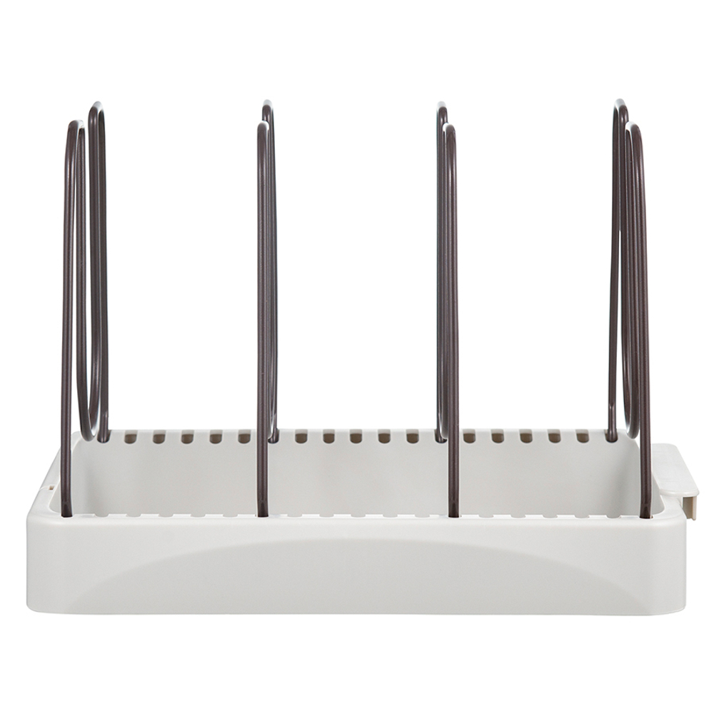 Органайзер для посуды Smart Solutions Ronja светло-серый/темно-сливовый