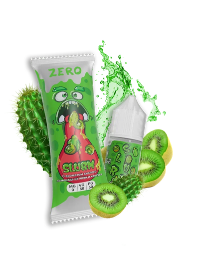 Жидкость (М) Slurm Zero (27 мл, 0 мг) Green Sour Soda
