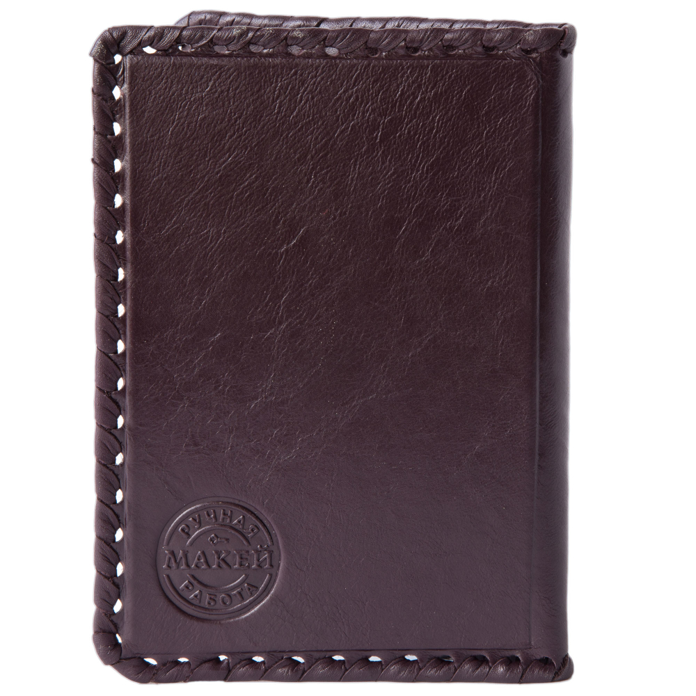 Обложка на паспорт «Венеция». Цвет коричнево-зеленый