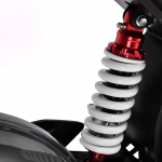 Электроскутер CityCoco WHITE SIBERIA BLACK SEA (SILVER) 5000W