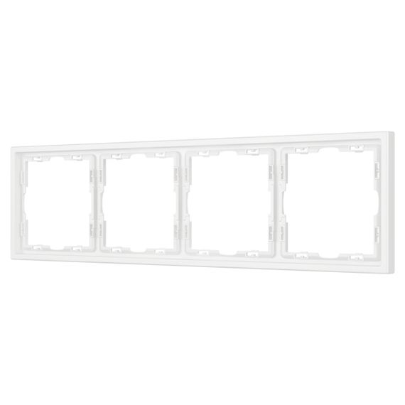 Рамка пластиковая Arlight FRM-NOBE-SFPL-4-WH 054223