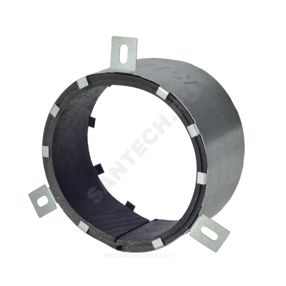 Муфта противопожарная сталь оц Дн 16 для труб FIRE CP серая K-flex R85CFCP00016