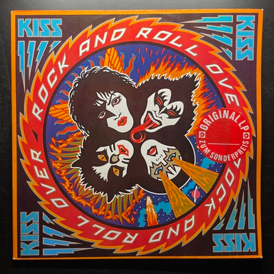Kiss ‎– Rock And Roll Over (Германия 1980г.)