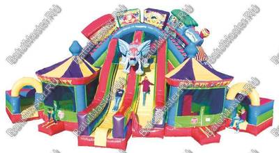 Коммерческий надувной батут "Лунапарк"