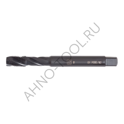 Метчик м/р М10х1,5 Р6М5/М2 DIN371 BLACK OXIDE, с винтовой канавкой, ТОЧИНТЕХ