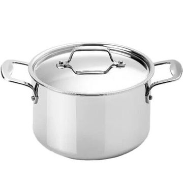 Кастрюля с крышкой Sarv, объём: 3,4 л., размеры: 20*12.5 см., материал: нержавеющая сталь