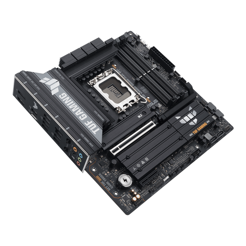 Материнская плата ASUS TUF GAMING B860M-PLUS WIFI, LGA1851 B860 4xDDR5 4xSATA 3xM.2 HDMI DP mATX