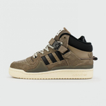 кроссовки Adidas Forum Mid x Bad Bunny Brown / White Winter