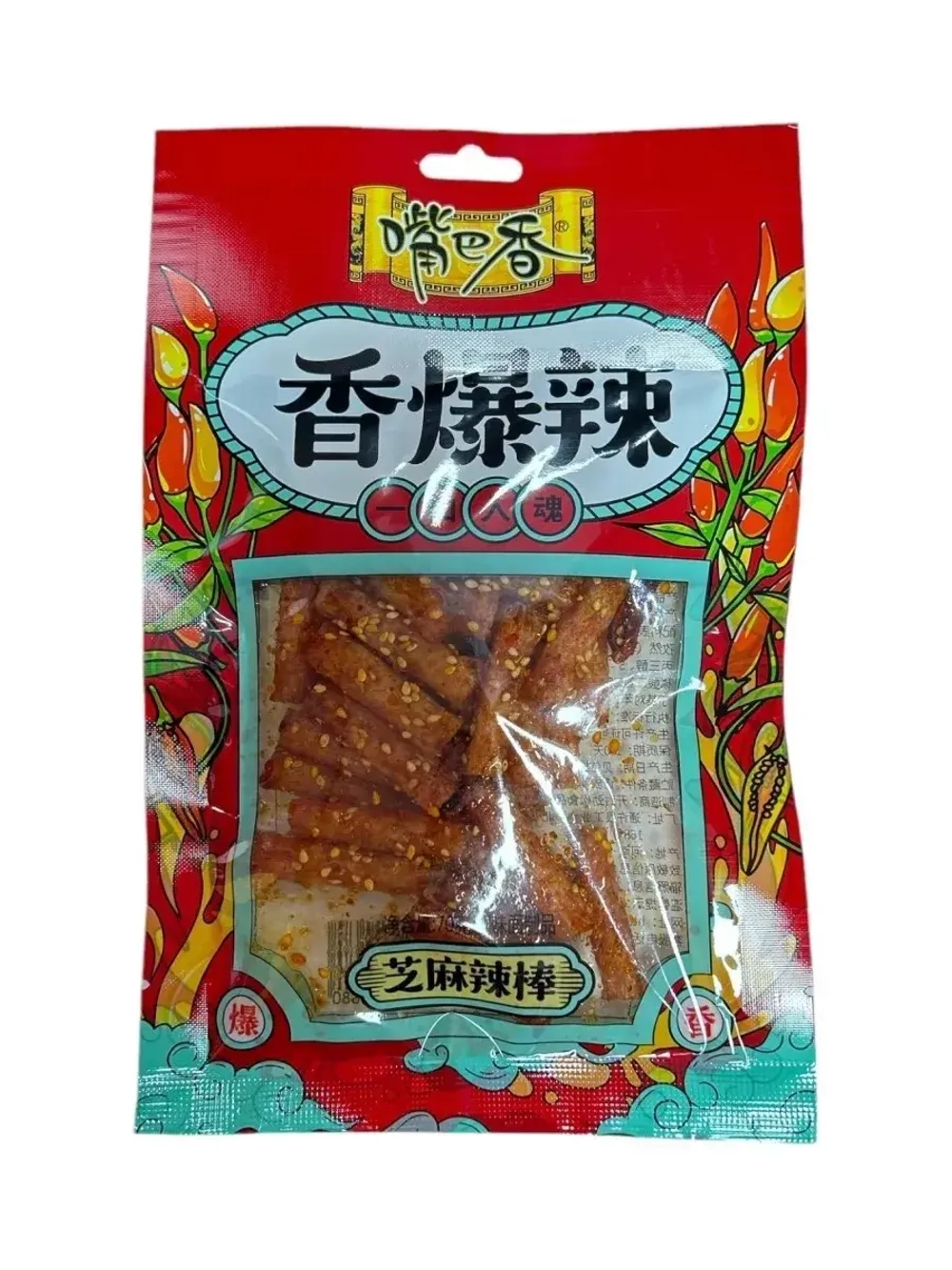 Острая закуска с кунжутом Латяо 70 г * 10 шт