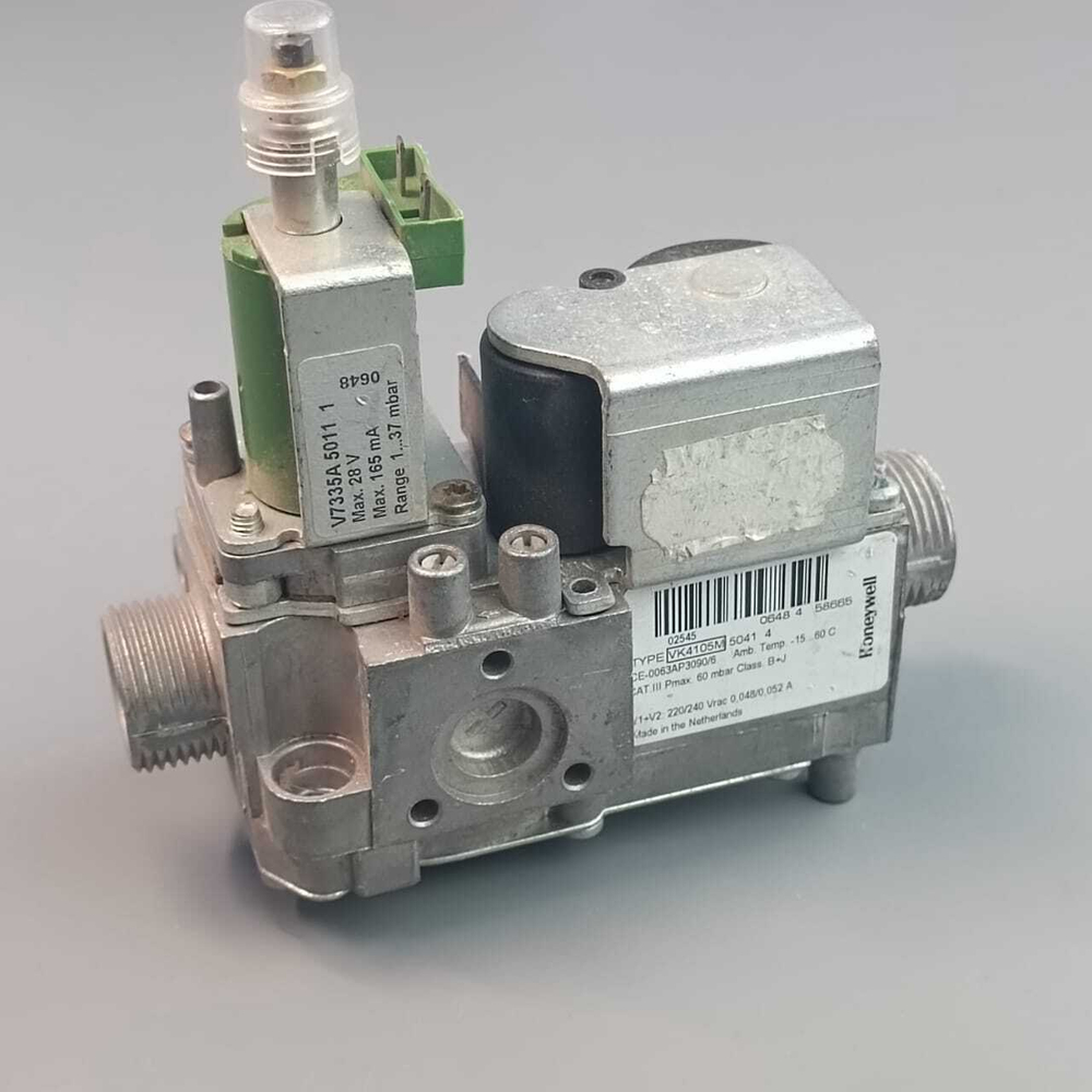 Б/У Газовый клапан Honeywell VK4105M 5041 4 для котлов ARISTON, Chaffoteaux Mira арт. 65115771
