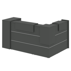 Onix Ресепшн O.R-K-25 Антрацит 2373*1568*1187