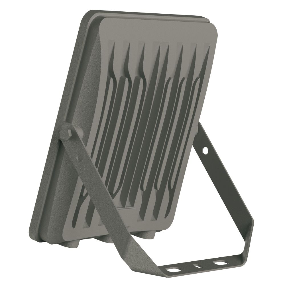 ULF-F51D-200W-6500K IP65 200-240V GREY Прожектор светодиодный. Дневной свет 6500K. Угол 90 градусов. Корпус серый. TM Uniel