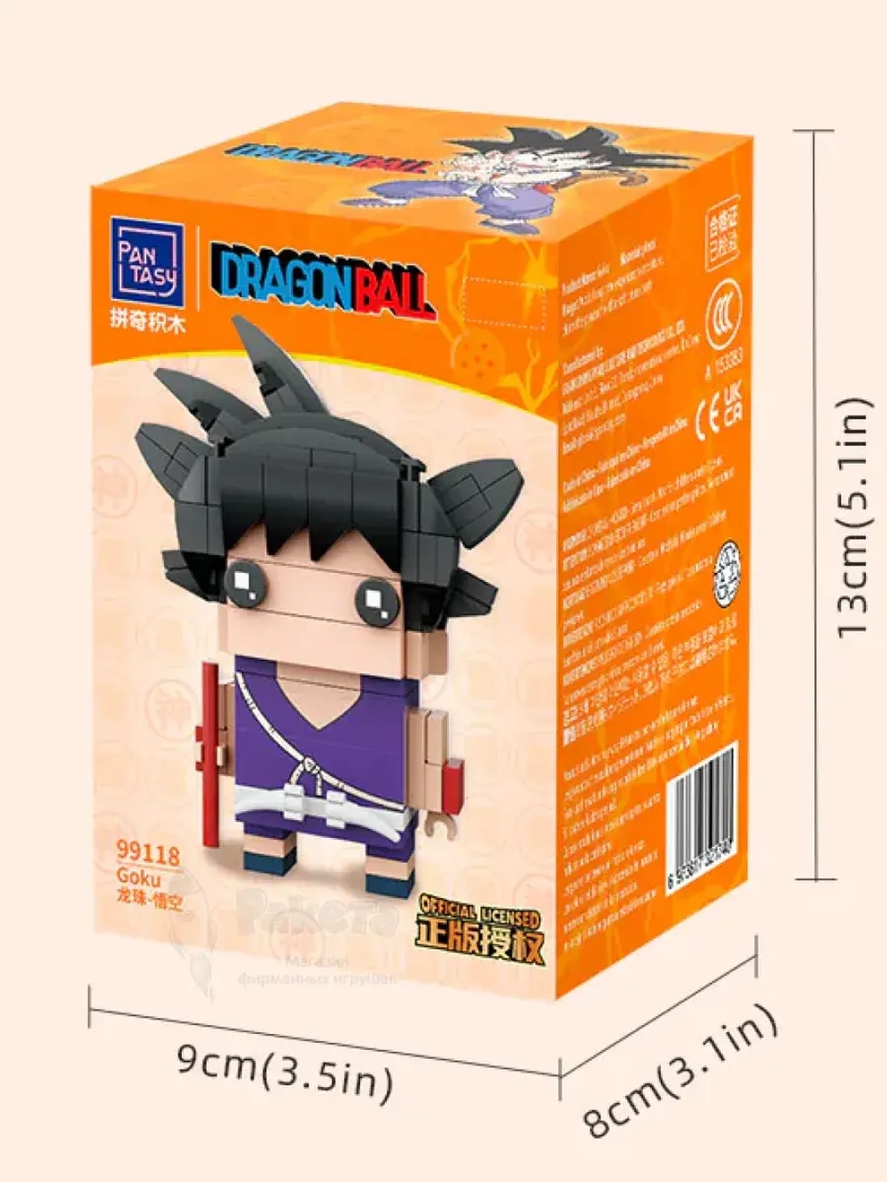3Д Конструктор Pantasy Dragon Ball Гоку