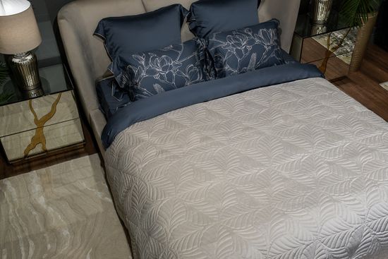 177HON-60260 Покрывало Флора кремовое 240*260