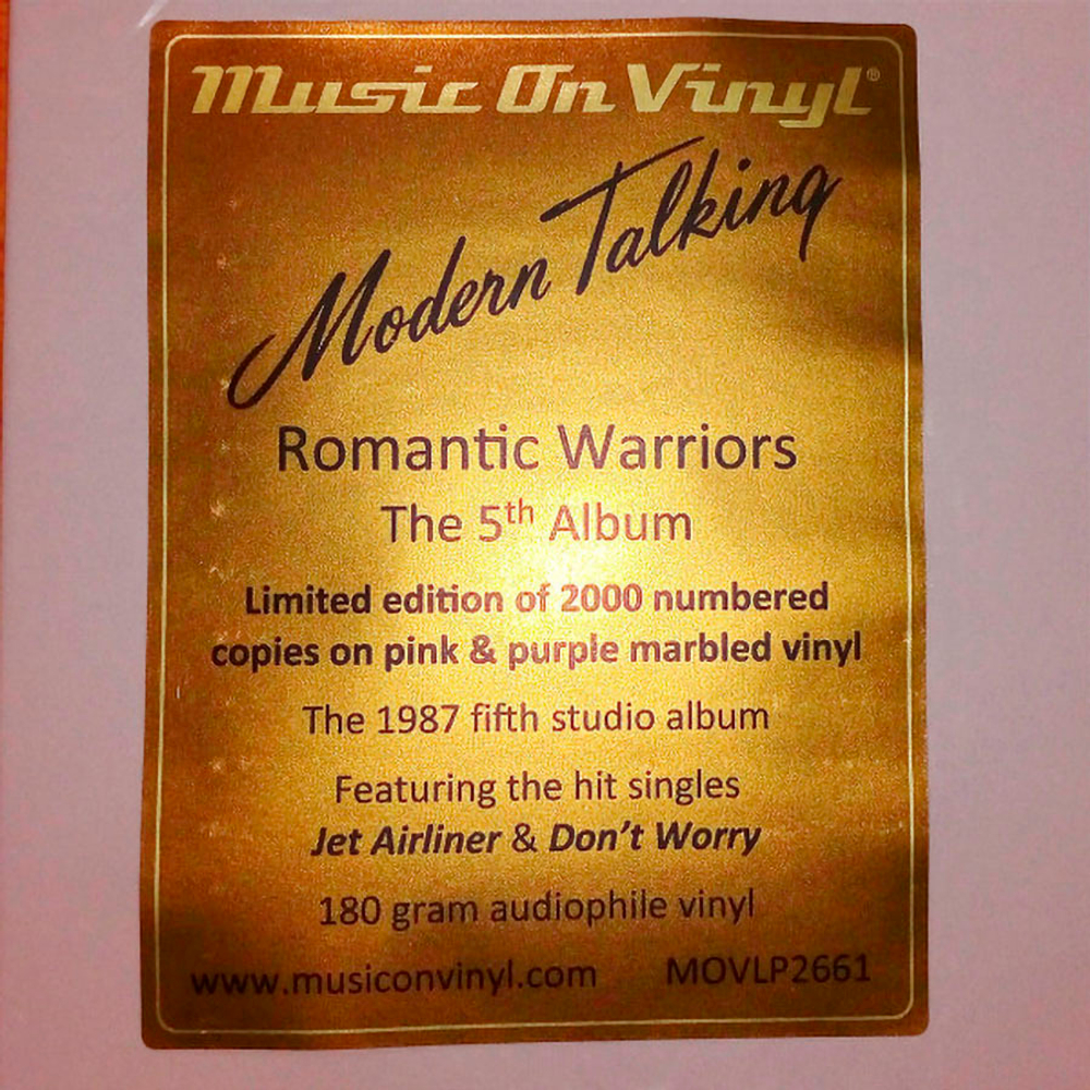 Modern Talking / Romantic Warriors (The 5th Album) (Coloured Vinyl)(LP)