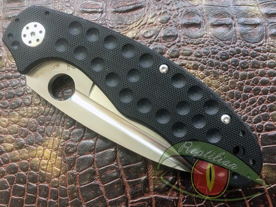 Складной нож Steelclaw 9Cr18MoV c клинком из стали 9Cr18MoV, рукоять G10 / Титановый сплав Titanium TC4 Aloy