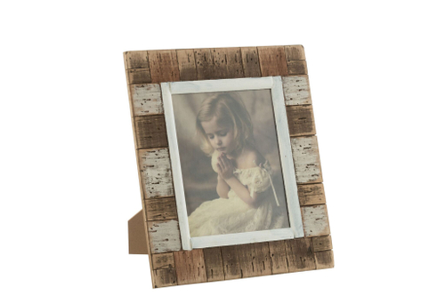 Фоторамка "Пэтчворк" большая 32,5x1,5x38см Дерево,стекло