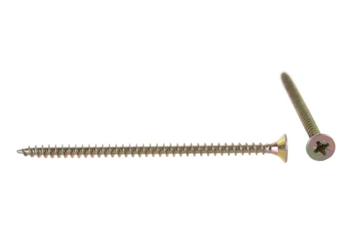 САМОРЕЗЫ СТРОЙБАТ УНИВЕРСАЛЬНЫЕ ЖЕЛТЫЕ 5,0Х90 4ШТ 3244