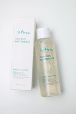 Отшелушивающий тонер с ВНА-кислотами Isntree Clear Skin ВHA Toner 200мл