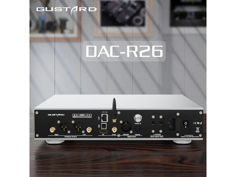 Цифро-аналоговый преобразователь Gustard DAC-R26