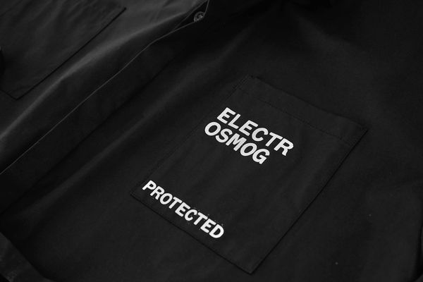 Рубашка Futureisnown Electrosmog Protected shirt Черная - фото 9