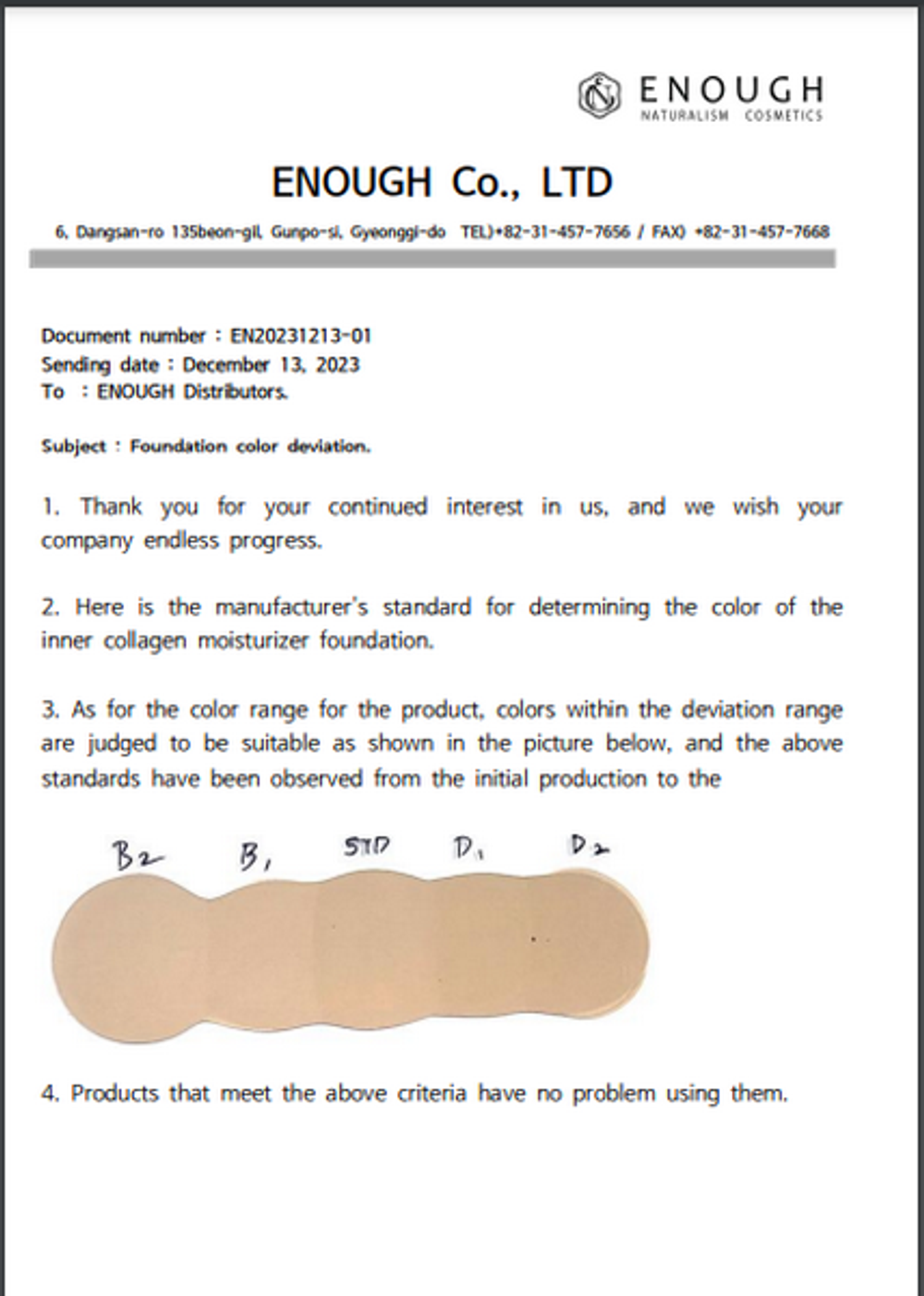 Тональный крем с пептидами Enough 8 Peptide Full Cover Perfect Foundation SPF50+ PA+++ (№13 - Светлый беж), 100г