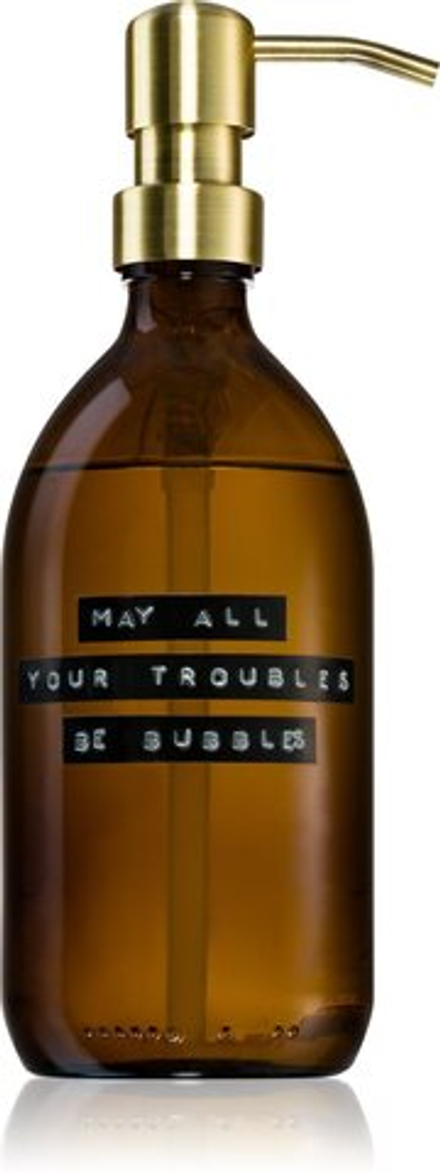 Wellmark May All Your Troubles Be Bubbles - жидкое мыло для рук /  Bamboo 500  ml  / GTIN 8720165018925