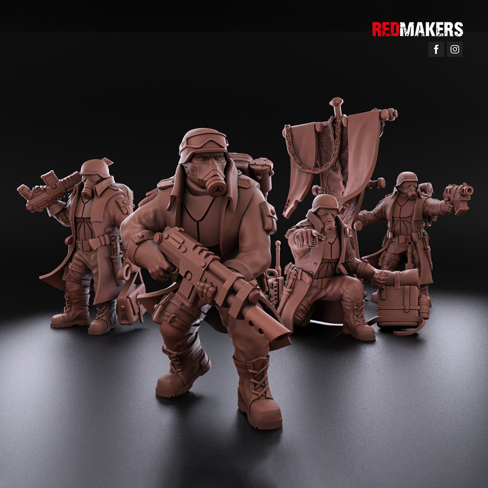Steel Guard - Command Squad of the Imperial Force