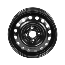 Диск штампованный R14 5.5J 4x100/56.6 ET49 GANZ Black GRN14036