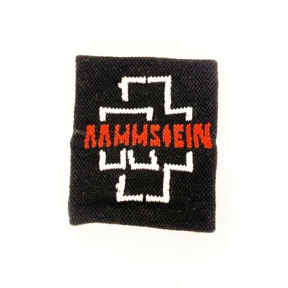 Тканный напульсник Rammstein (черный)