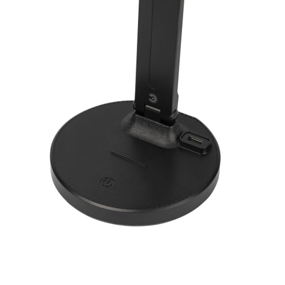 Настольный светильник ЭРА NLED-511-6W-BK светодиодный аккумуляторный черный | Светодиодные настольные лампы