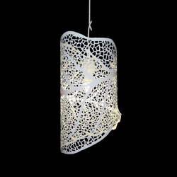 Люстра светильник подвесной leaf skeleton pattern белый Декор для дома, подарок