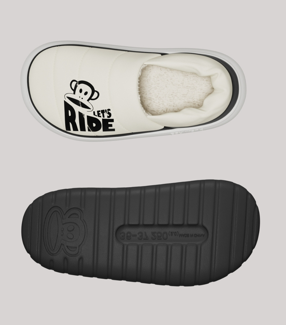 Домашние тапочки Paul Frank Ride (Black)